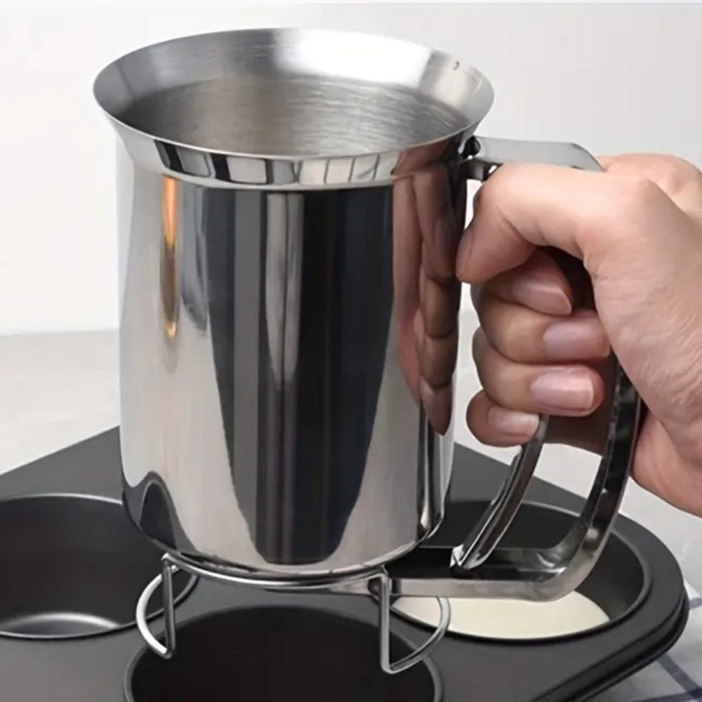 Handheld Stainless Steel Batter Cupcake Batter Dispenser large capacity